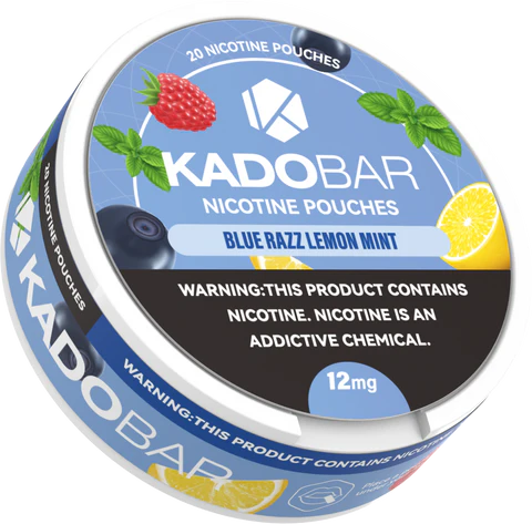 Discover the Refreshing Blue Razz Lemon Mint Kado Bar: A Flavor Adventure