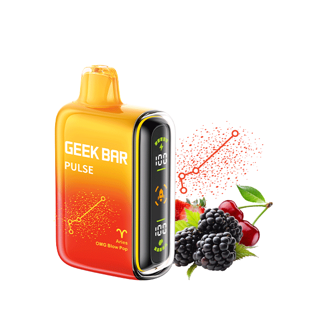 Omg Blow Pop Geek Bar​ Pulse 15000 Puffs